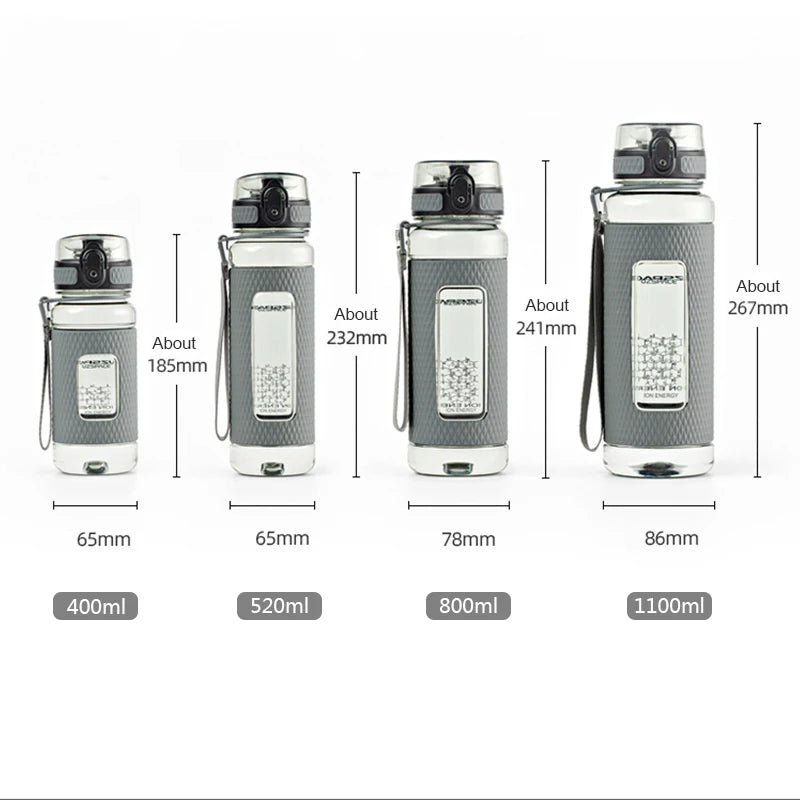 UZSPACE Tritan Sports Water Bottle 5043 – BPA-Free, Leakproof with Tea Infuser - MeLife GloBazzar