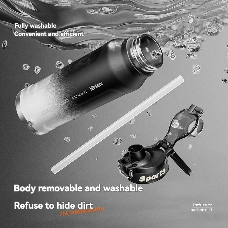 1.5L Thermos Water Bottle Stainless Steel Vacuum Flas Tumbler Coffee Cup Insulated Hot Tea And Cold Water Bottle Thermal Drink - MeLife GloBazzar