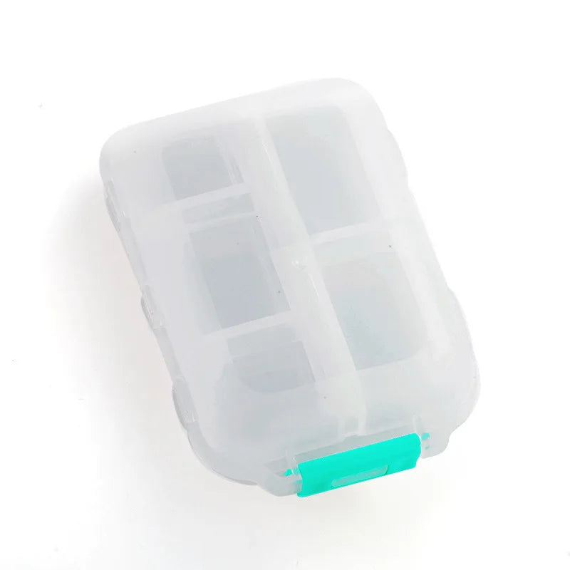 Tcare Travel Pill Organizer Moisture Proof Pills Box for Pocket Purse Daily Pill Case Portable Medicine Vitamin Holder Container - MeLife GloBazzar