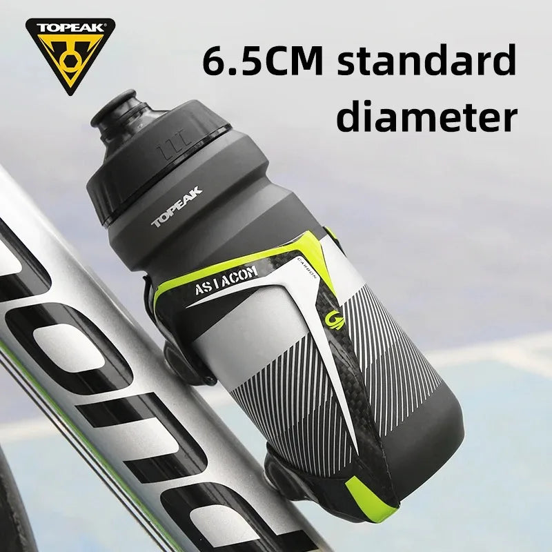 Topeak BPA-free 650 750ml Squeezable Cycling Water Bottle Leak-proof Outdoor Sports Kettle Hiking Camping Riding Water Bidon - MeLife GloBazzar