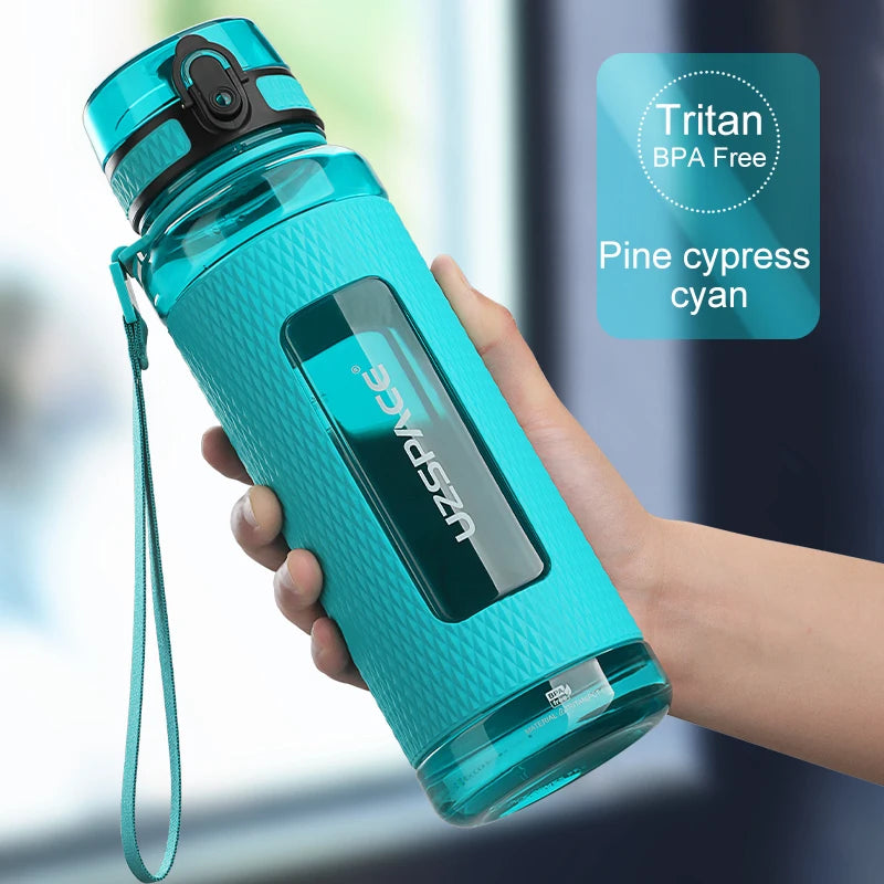 UZSPACE Tritan Sports Water Bottle 5043 – BPA-Free, Leakproof with Tea Infuser - MeLife GloBazzar