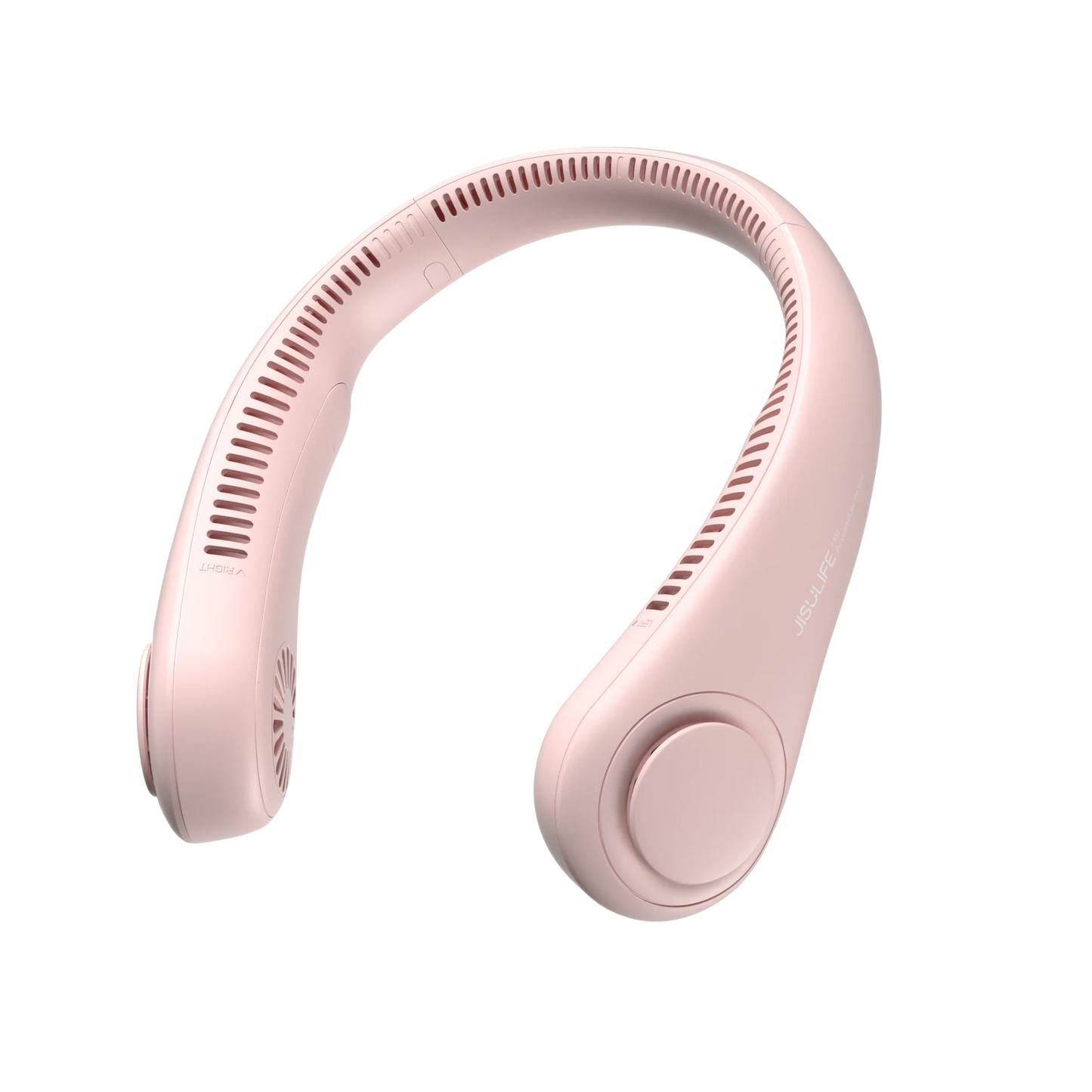 JISULIFE Portable Neck Fan, 4000 mAh Battery Rechargeable,5 Speeds Adjustable,Twistable Hands-Free Bladeless Neckband for Sports - MeLife GloBazzar