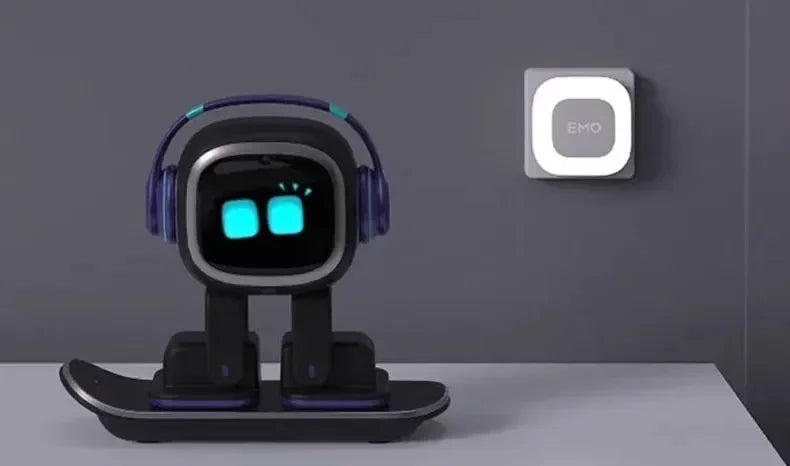 Emo Robot Emopet Intelligent Emotional Voice Interaction Accompanies Ai Desktop Kids Electronic Pet Christmas Children Gifts - MeLife GloBazzar