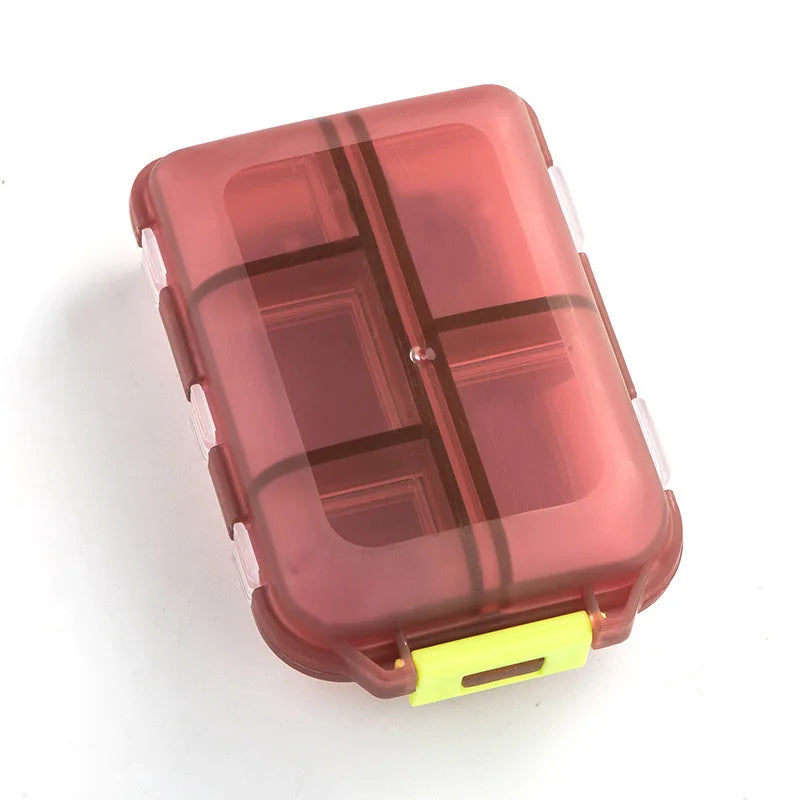 Tcare Travel Pill Organizer Moisture Proof Pills Box for Pocket Purse Daily Pill Case Portable Medicine Vitamin Holder Container - MeLife GloBazzar