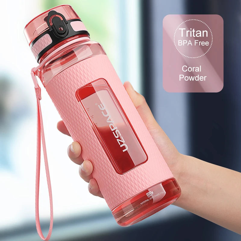 UZSPACE Tritan Sports Water Bottle 5043 – BPA-Free, Leakproof with Tea Infuser - MeLife GloBazzar