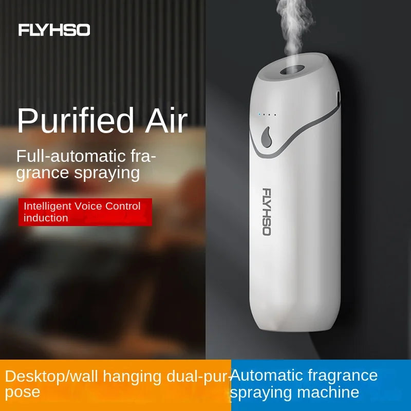Portable Fragrance Diffuser Air freshener Aroma Essential Oil USB Charging Automatic 4 Gear Fragrance Spraying Home Air Purifier - MeLife GloBazzar