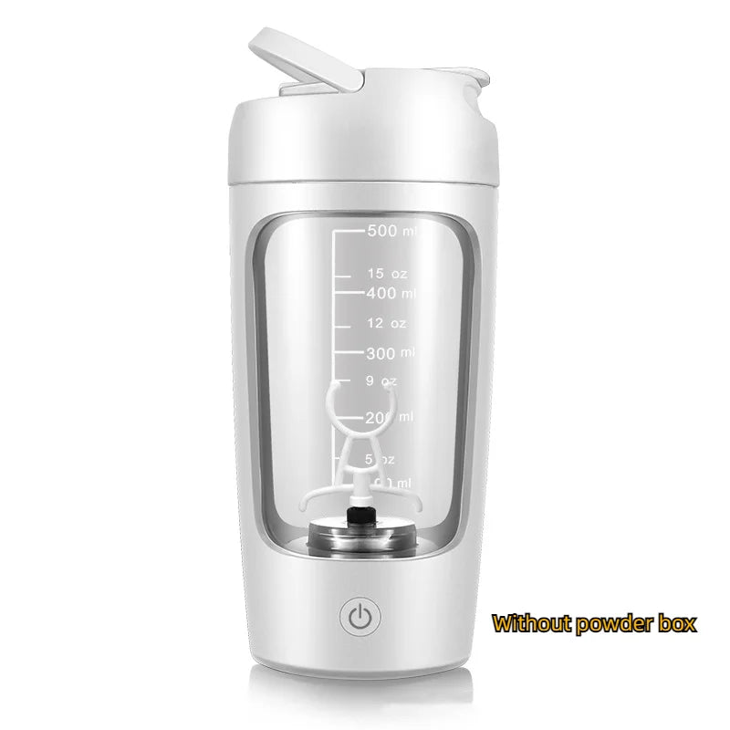 650ml USB Electric Portable Whey Protein Shaker bottle Tumbler Fully Automatic Stirring Cup Rechargeable Gym BA Free Cocktail Blend - MeLife GloBazzar