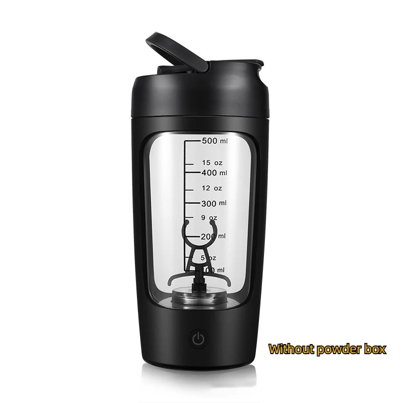 650ml USB Electric Portable Whey Protein Shaker bottle Tumbler Fully Automatic Stirring Cup Rechargeable Gym BA Free Cocktail Blend - MeLife GloBazzar