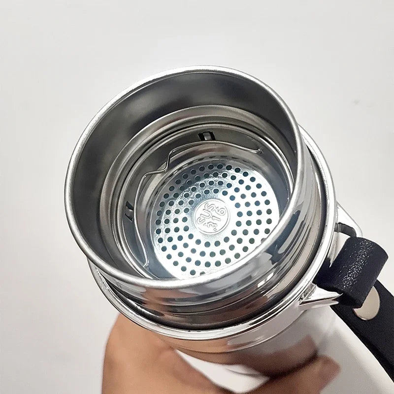 Double Wall Stainless Steel Water Bottle Thermos Bottle for Hot or Cold water Insulated Vacuum Flask for Sport - MeLife GloBazzar