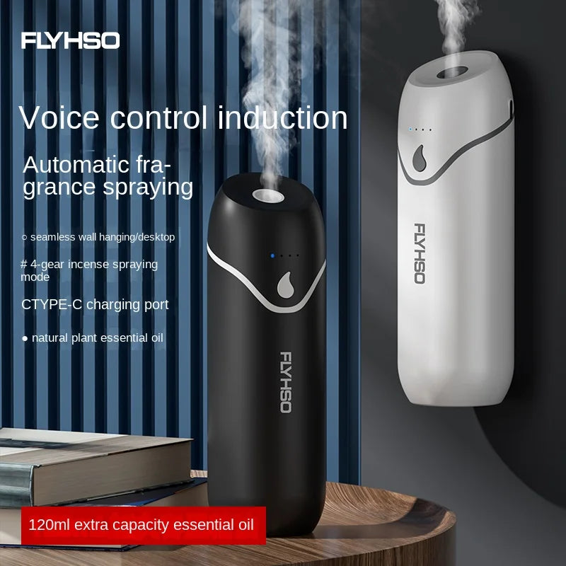 Portable Fragrance Diffuser Air freshener Aroma Essential Oil USB Charging Automatic 4 Gear Fragrance Spraying Home Air Purifier - MeLife GloBazzar