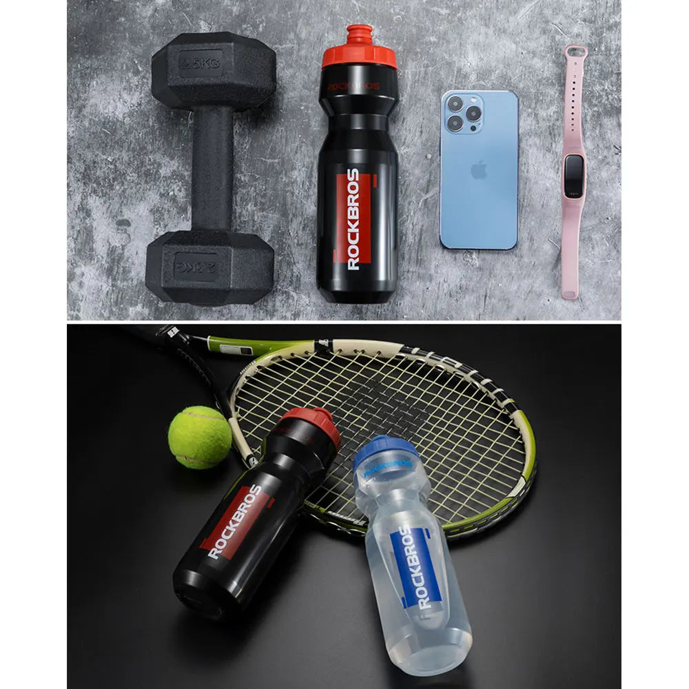 ROCKBROS Bicycle Water Bottle – 750ML, Leakproof with Bottle Cage - MeLife GloBazzar