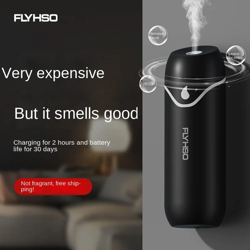 Portable Fragrance Diffuser Air freshener Aroma Essential Oil USB Charging Automatic 4 Gear Fragrance Spraying Home Air Purifier - MeLife GloBazzar