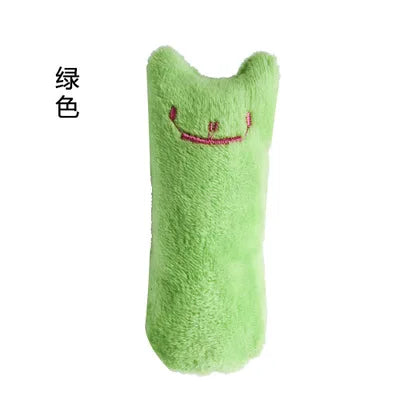 Teeth Grinding Catnip Toys Funny Interactive Plush Cat Toy Pet Kitten Chewing Vocal Toy Claws Thumb Bite Cat mint For Cats - MeLife GloBazzar