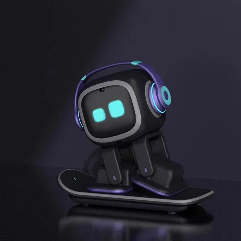 Emo Robot Emopet Intelligent Emotional Voice Interaction Accompanies Ai Desktop Kids Electronic Pet Christmas Children Gifts - MeLife GloBazzar