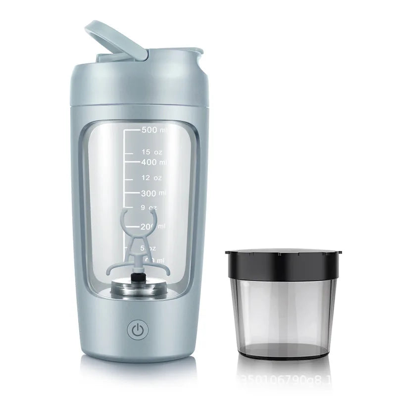 650ml USB Electric Portable Whey Protein Shaker bottle Tumbler Fully Automatic Stirring Cup Rechargeable  Gym  BA Free Cocktail Blend