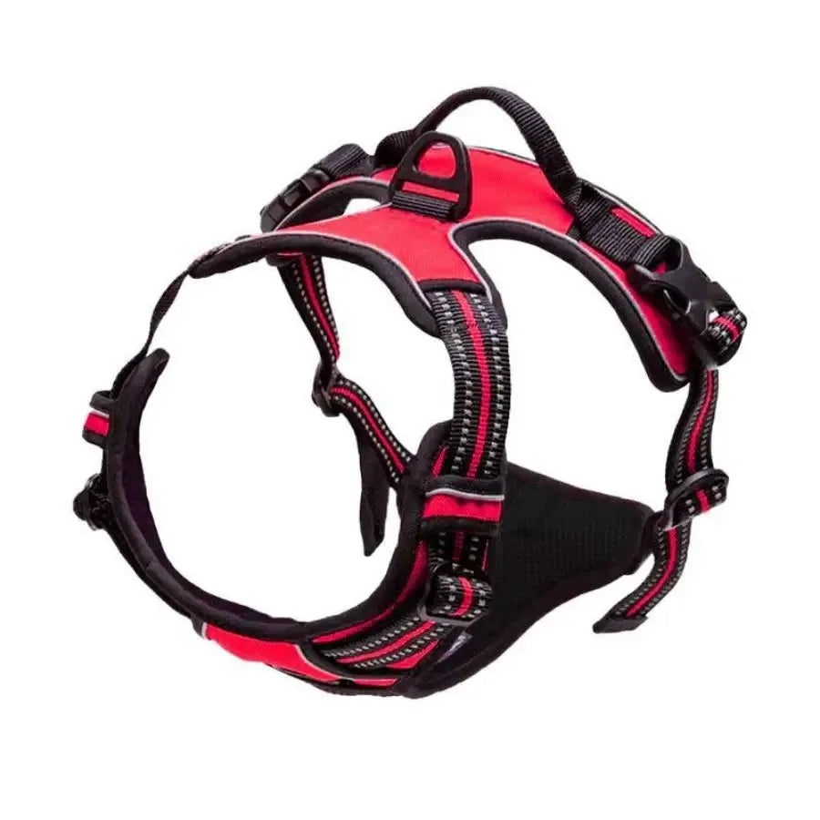 Dog Collars Harness Big Vests Leash Pet Shop Everything for Dogs Leather Puppy Accessories Medium Small Set - MeLife GloBazzar
