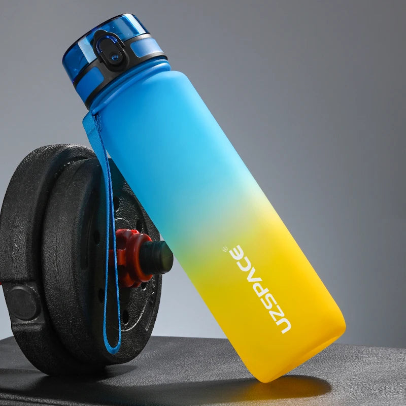 Hot Sale 500/1000ML Sports Water Bottle Shaker Outdoor Travel Portable Leakproof Drinkware Tritan Plastic Drink Bottle BPA Free