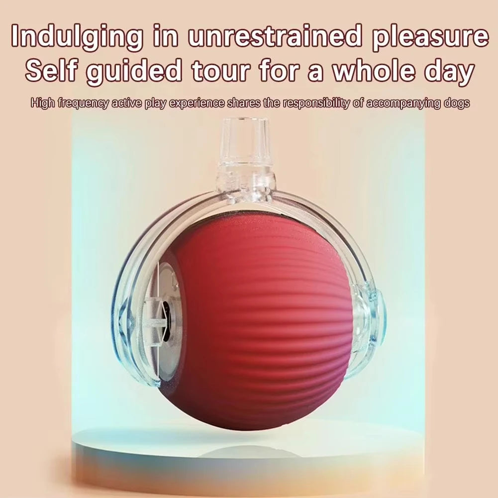 1/2PCS Interactive Cat Toys Ball Auto Electric Rolling Ball Toys for Cats/Kitty Pets Smart Automatic Teaser USB Rechargeable - MeLife GloBazzar