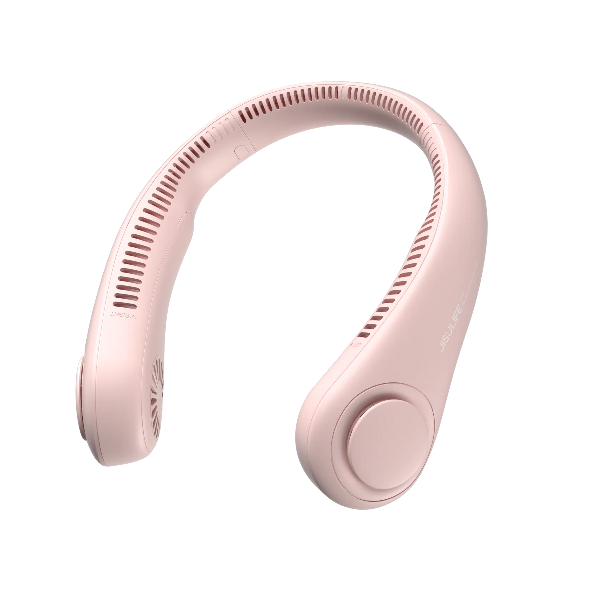 JISULIFE Portable Neck Fan, 4000 mAh Battery Rechargeable,5 Speeds Adjustable,Twistable Hands-Free Bladeless Neckband for Sports - MeLife GloBazzar