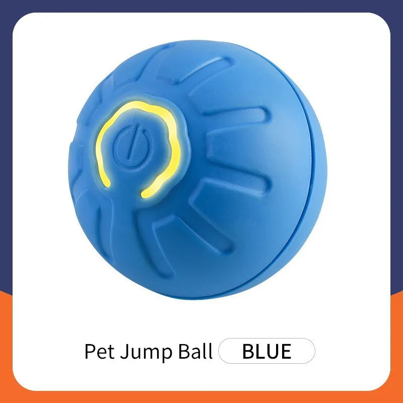 Smart Dog Toy Ball Electronic Interactive Pet Toy Moving Ball USB Automatic Moving Bouncing for Puppy Birthday Gift Cat Products - MeLife GloBazzar