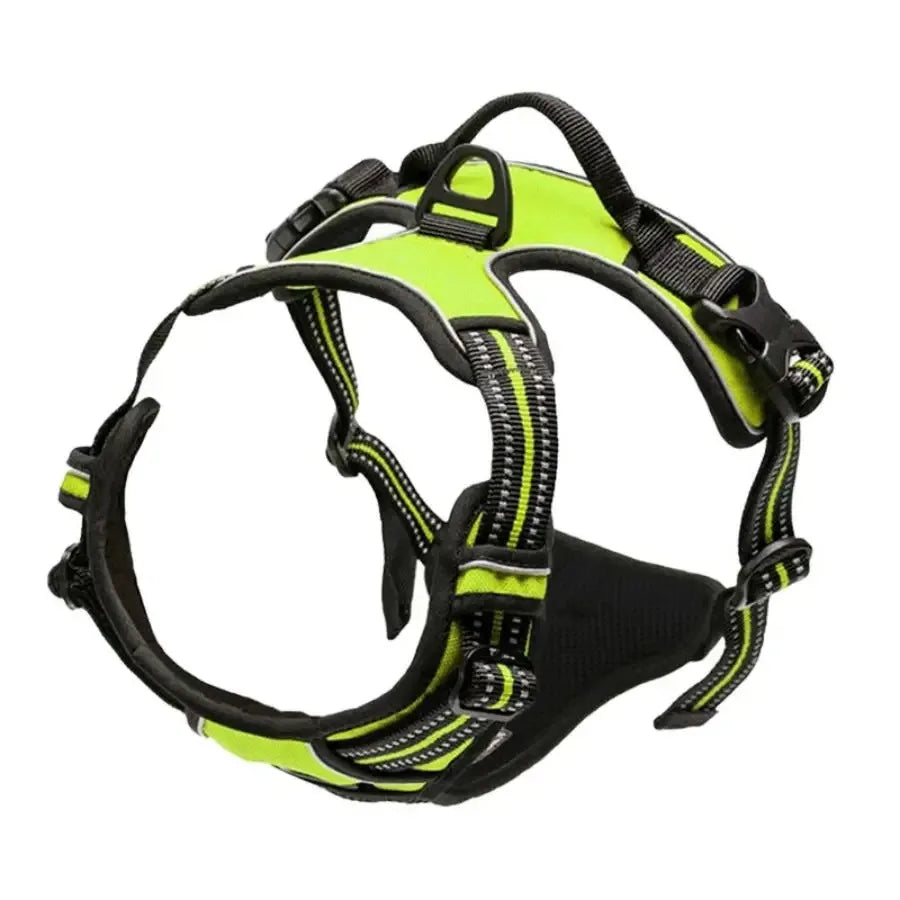 Dog Collars Harness Big Vests Leash Pet Shop Everything for Dogs Leather Puppy Accessories Medium Small Set - MeLife GloBazzar