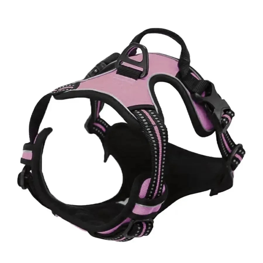 Dog Collars Harness Big Vests Leash Pet Shop Everything for Dogs Leather Puppy Accessories Medium Small Set - MeLife GloBazzar