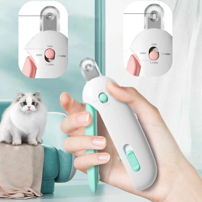 Professional Pet Nail Clippers with Adjustable Hole Cat Dog Nail Clipper Cutter Pet Claw Trimmer Puppy Kitten Care Grooming Tool - MeLife GloBazzar