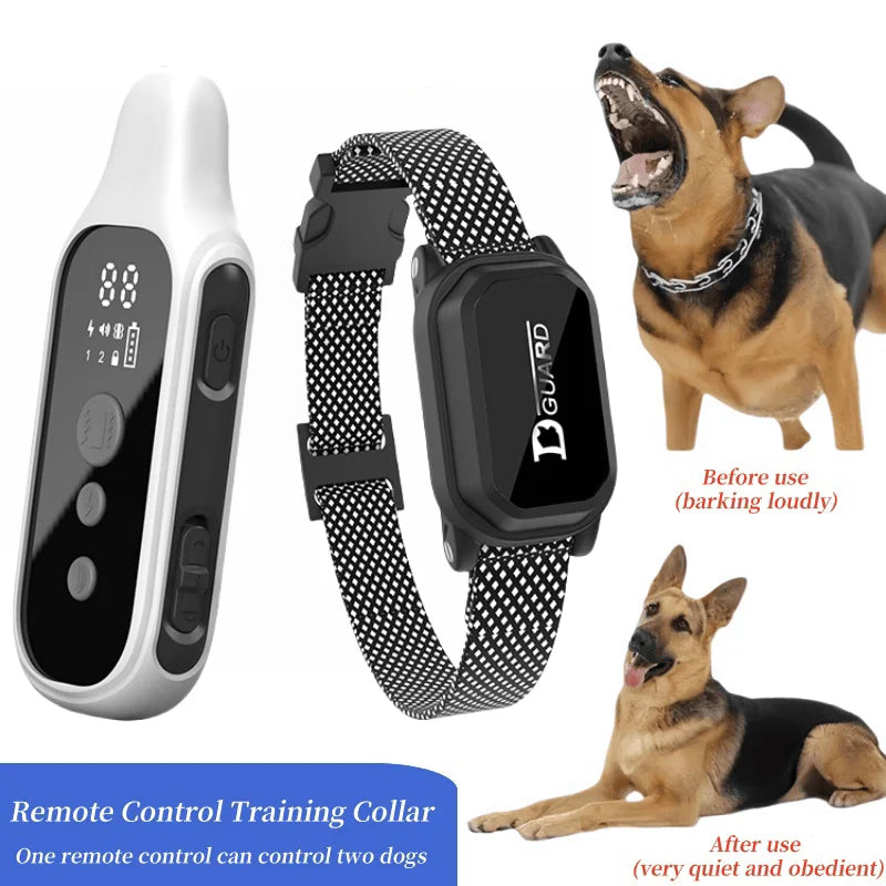 800m Digital Dog Training Collar Waterproof Rechargeable Remote Control Pet with LCD Display for All Size Shock Vibration Sound - MeLife GloBazzar